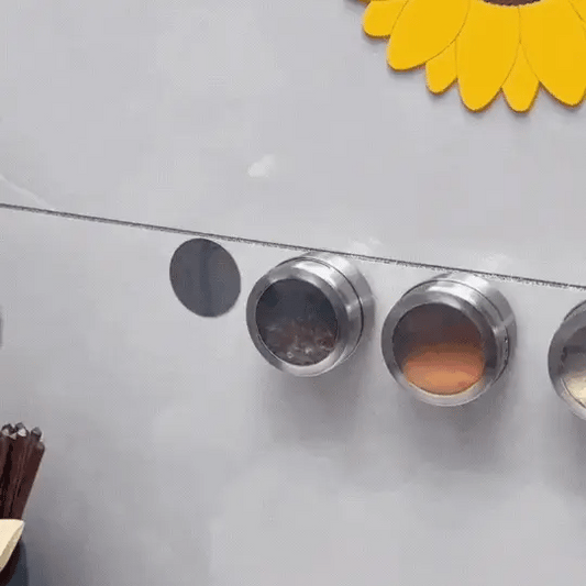 MagniSpice™ Set de especieros magnéticos (6 piezas)